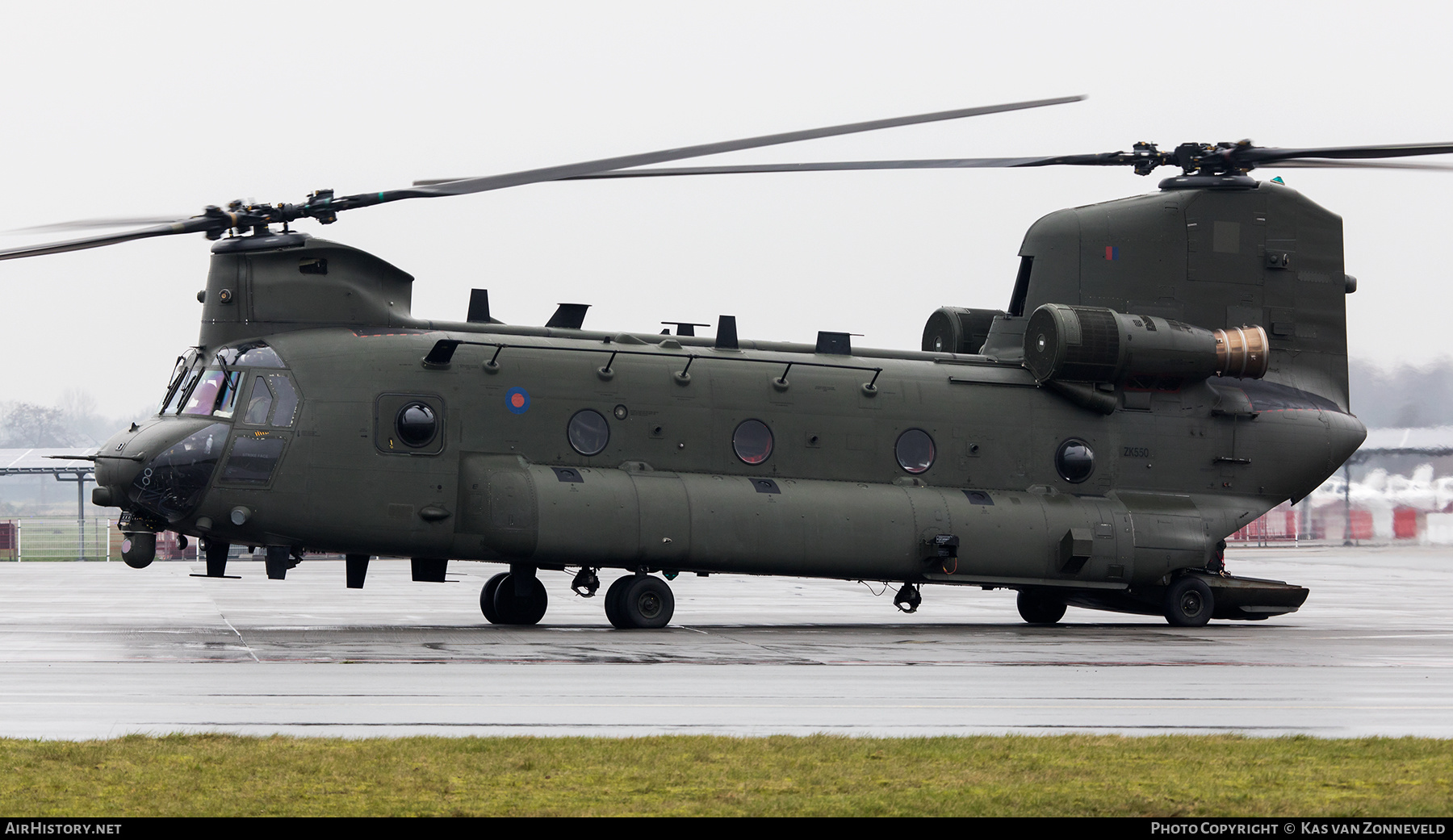 Aircraft Photo of ZK550 | Boeing Chinook HC6 (352) | UK - Air Force | AirHistory.net #542613