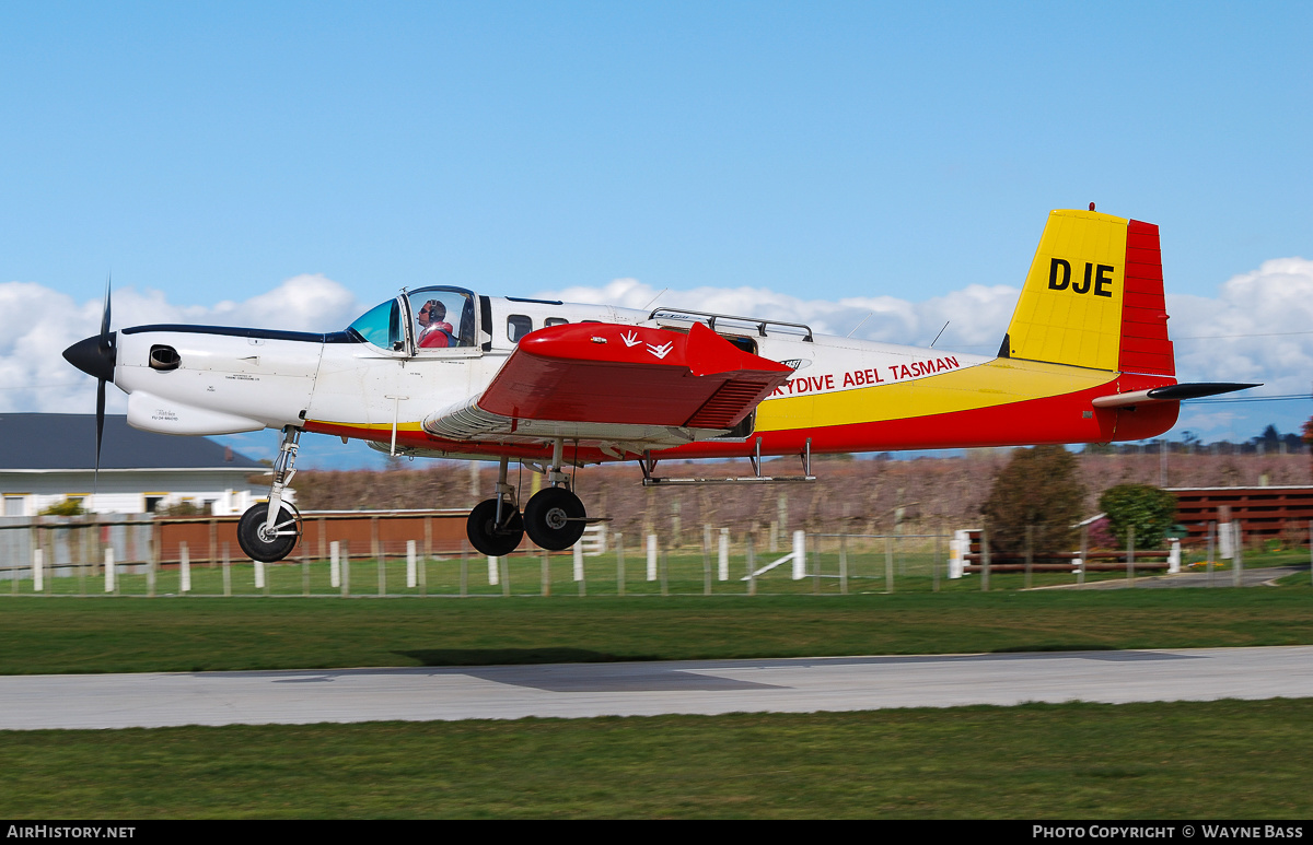 Aircraft Photo of ZK-DJE / DJE | Fletcher FU-24-950 Turbine | Abel Tasman Skydive | AirHistory.net #542617