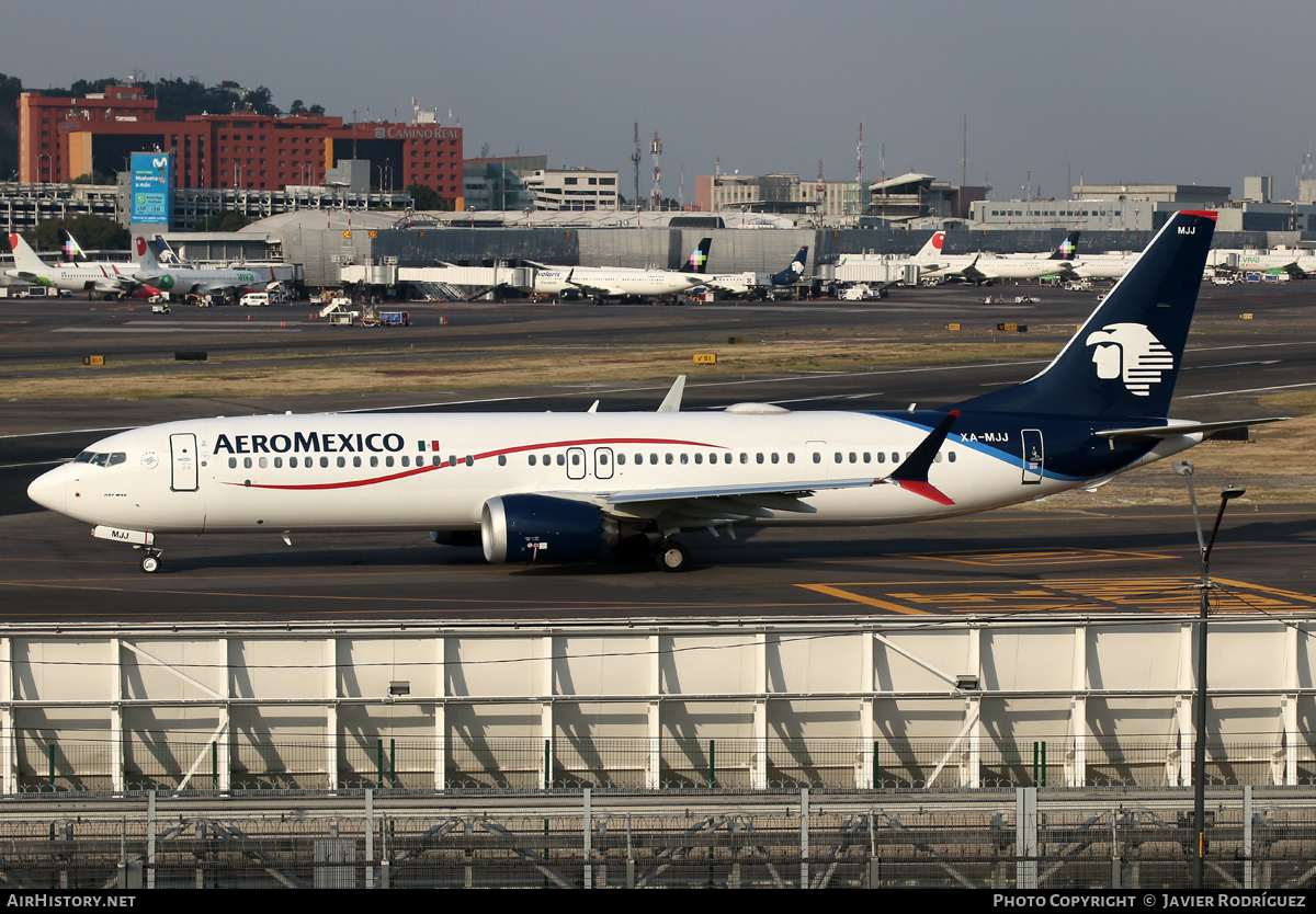 Aircraft Photo of XA-MJJ | Boeing 737-9 Max 9 | AeroMéxico | AirHistory.net #542638