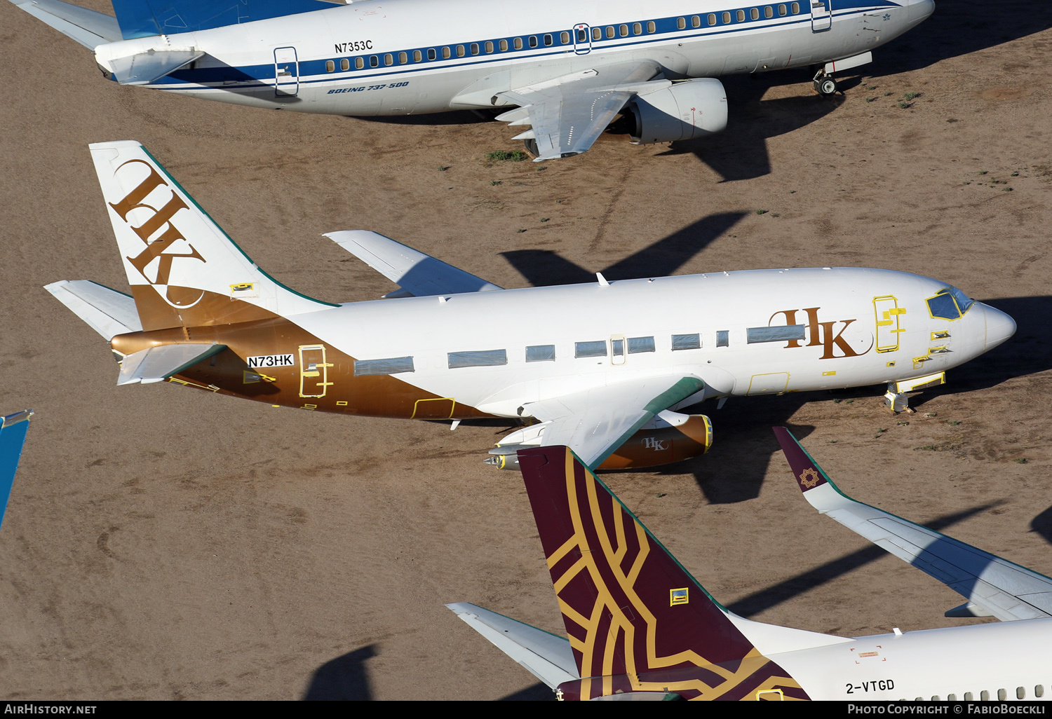 Aircraft Photo of N73HK | Boeing 737-2S9/Adv | AirHistory.net #542644