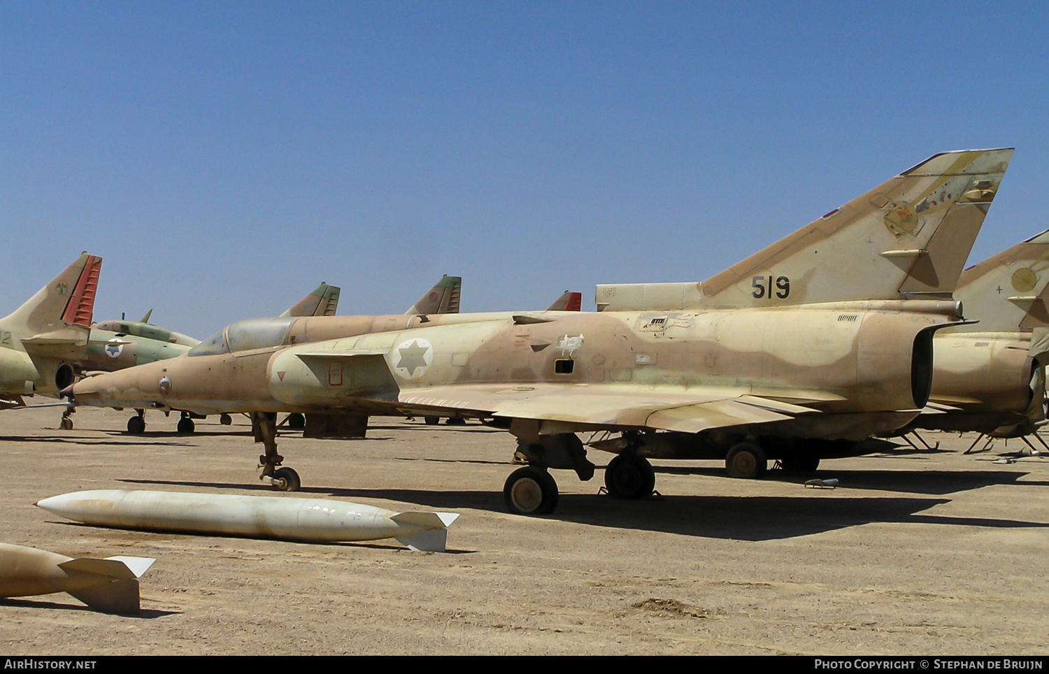 Aircraft Photo of 519 | Israel Aircraft Industries Kfir C7 | Israel - Air Force | AirHistory.net #542665