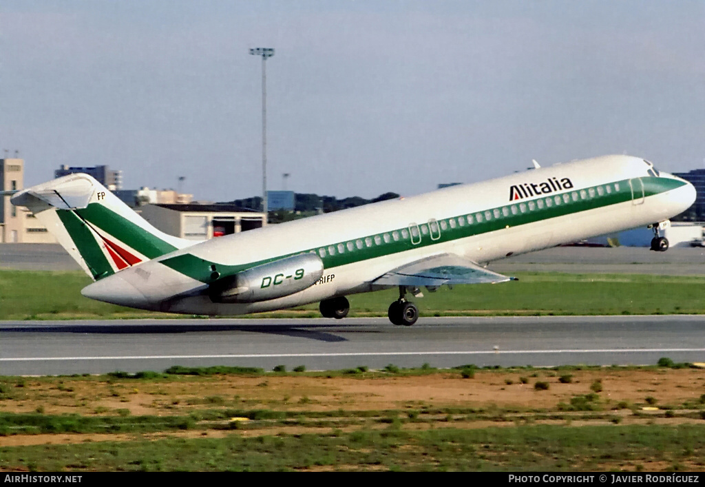 Aircraft Photo of I-RIFP | McDonnell Douglas DC-9-32 | Alitalia | AirHistory.net #542670