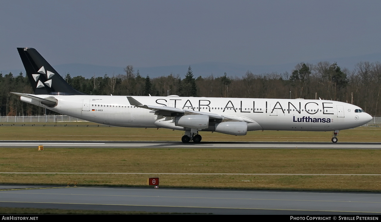 Aircraft Photo of D-AIGX | Airbus A340-313 | Lufthansa | AirHistory.net #542671