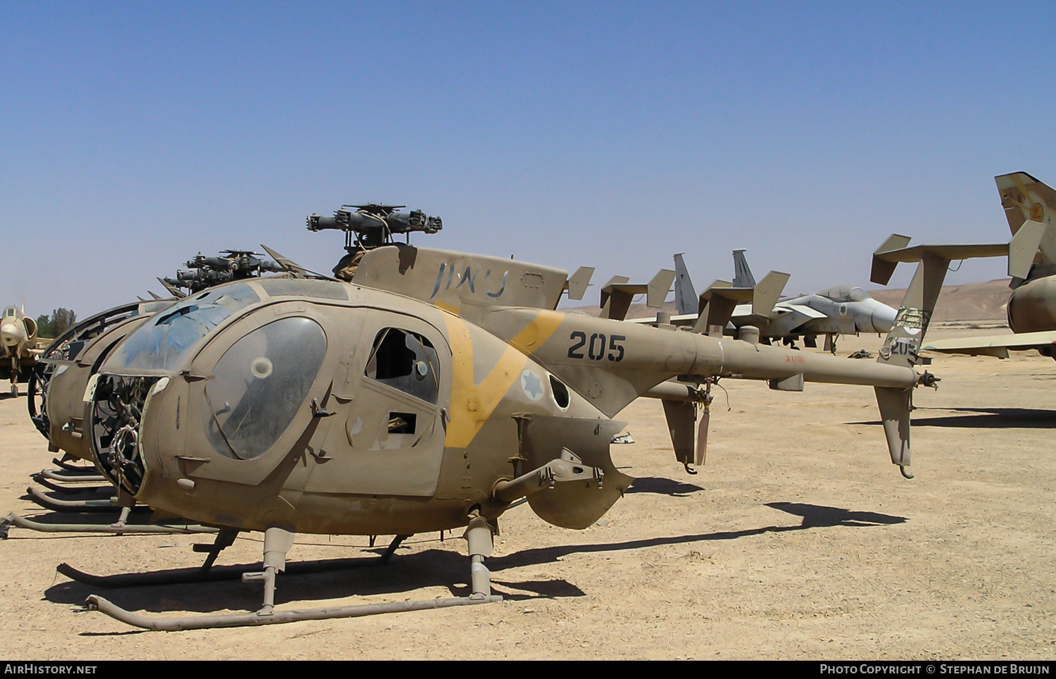 Aircraft Photo of 205 | Hughes H500MD/TOW Lahatoot | Israel - Air Force | AirHistory.net #542676