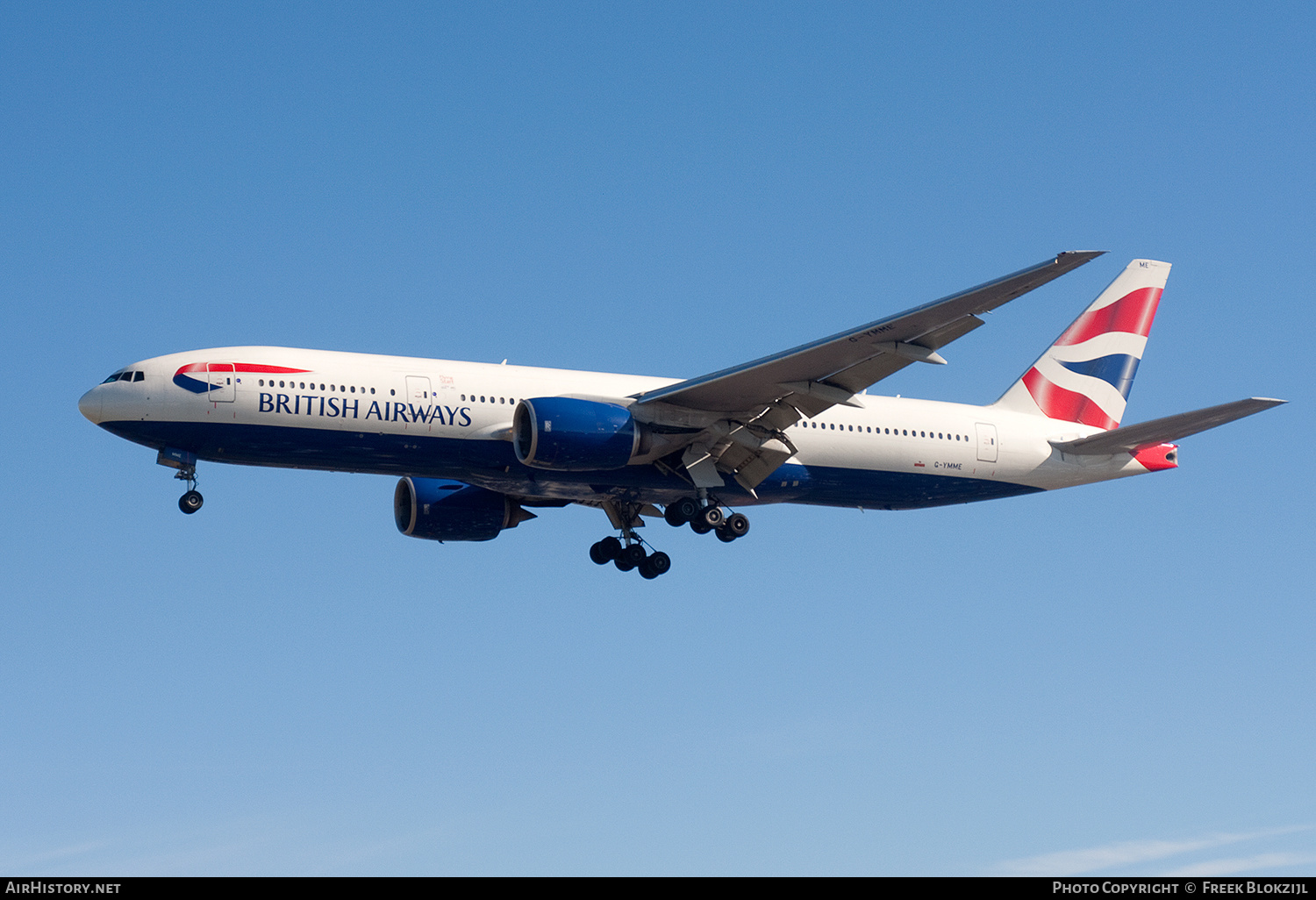 Aircraft Photo of G-YMME | Boeing 777-236/ER | British Airways | AirHistory.net #542688