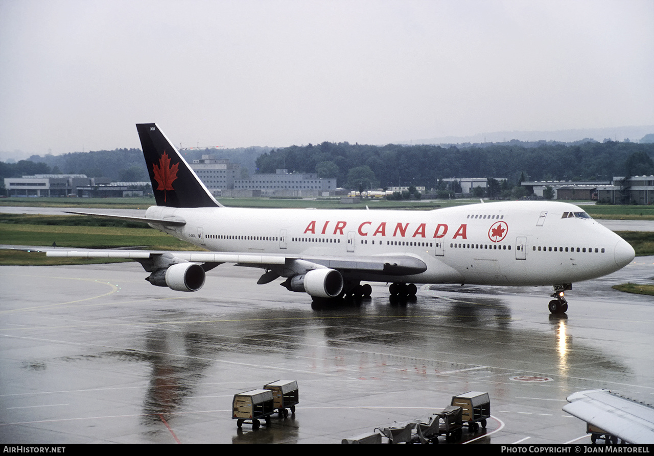 Aircraft Photo of C-GAGC | Boeing 747-238BM | Air Canada | AirHistory.net #542696