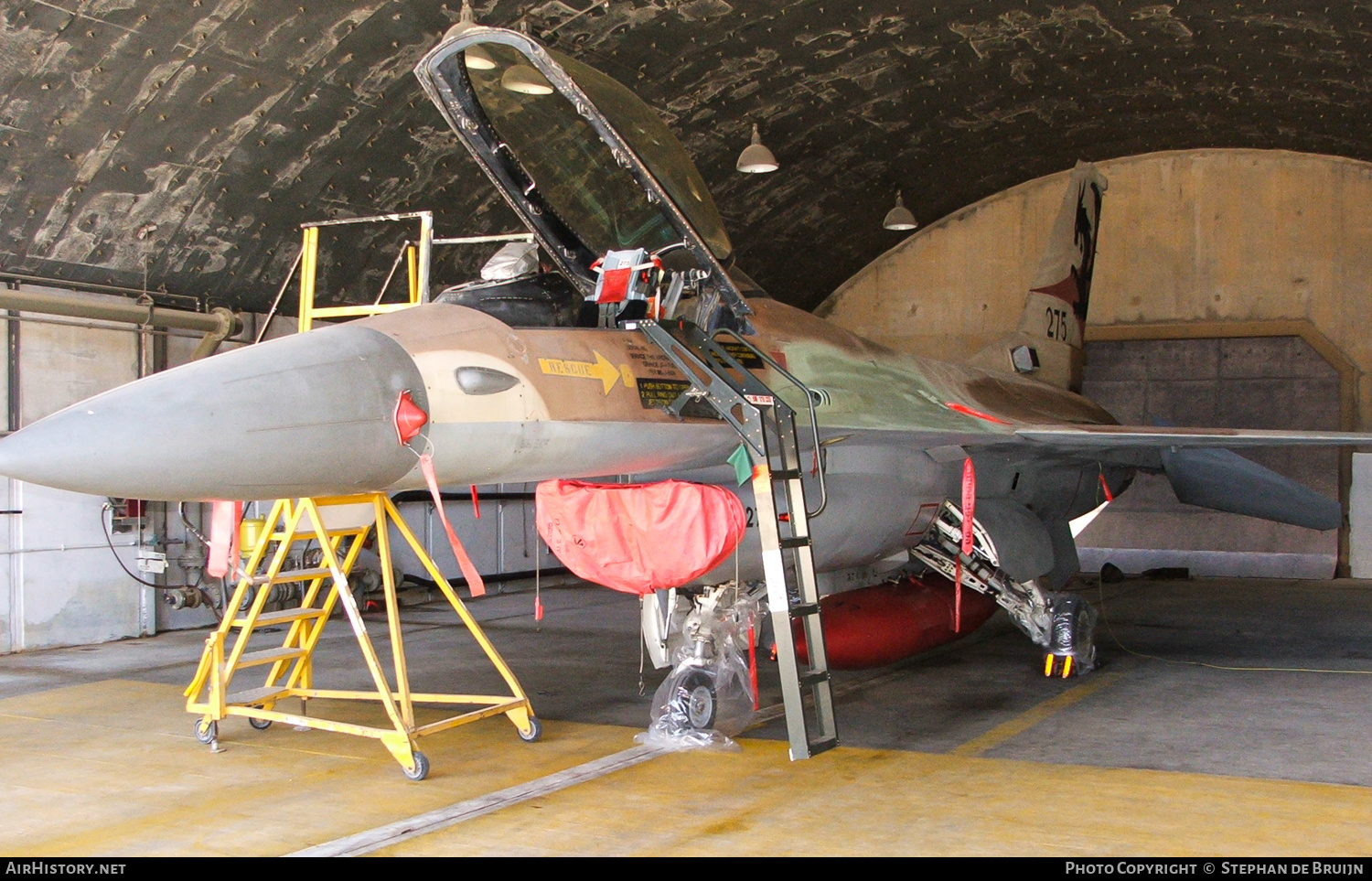 Aircraft Photo of 275 | General Dynamics F-16A Netz | Israel - Air Force | AirHistory.net #542699