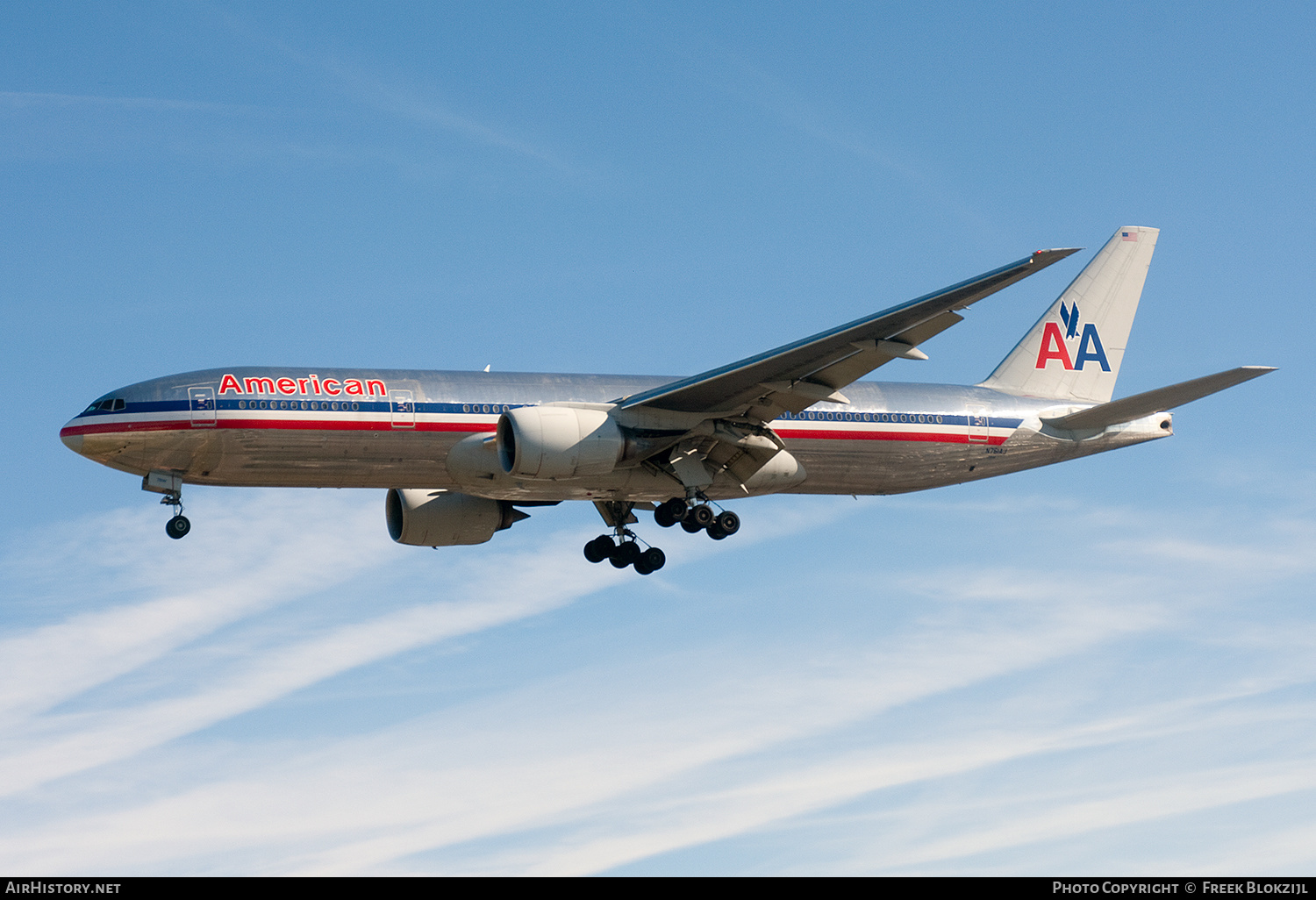Aircraft Photo of N761AJ | Boeing 777-223/ER | American Airlines | AirHistory.net #542704