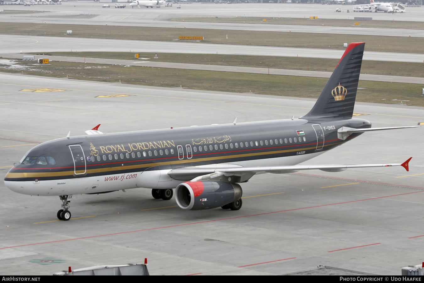 Aircraft Photo of F-OHGX | Airbus A320-232 | Royal Jordanian Airlines | AirHistory.net #542711