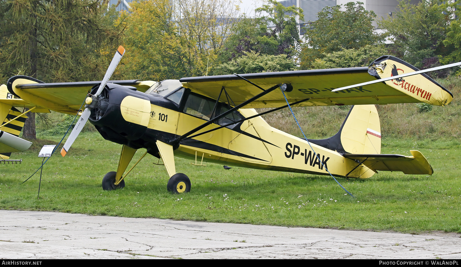 Aircraft Photo of SP-WAK | PZL-Okecie PZL-101 Gawron | AirHistory.net #542725