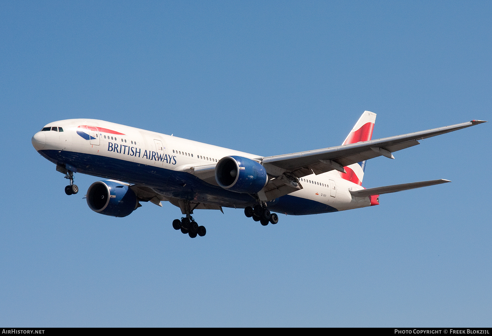 Aircraft Photo of G-VIIY | Boeing 777-236/ER | British Airways | AirHistory.net #542727