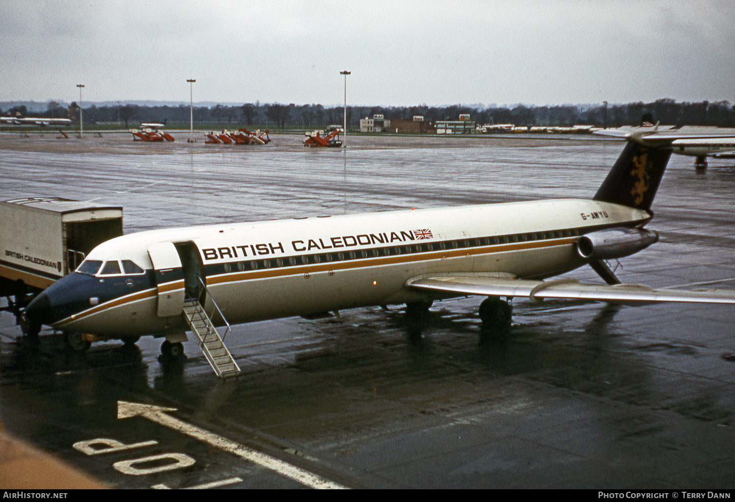 Aircraft Photo of G-AWYU | BAC 111-501EX One-Eleven | British Caledonian Airways | AirHistory.net #542732