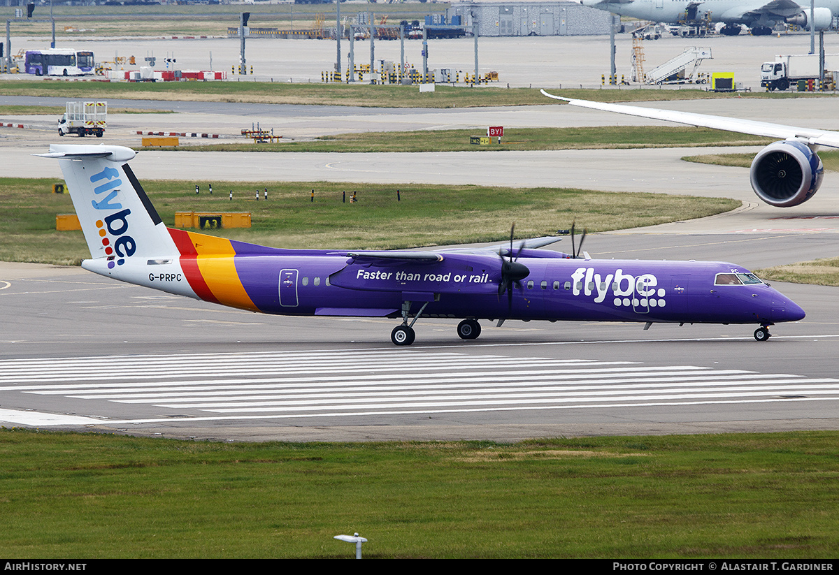 Aircraft Photo of G-PRPC | Bombardier DHC-8-402 Dash 8 | Flybe | AirHistory.net #542777
