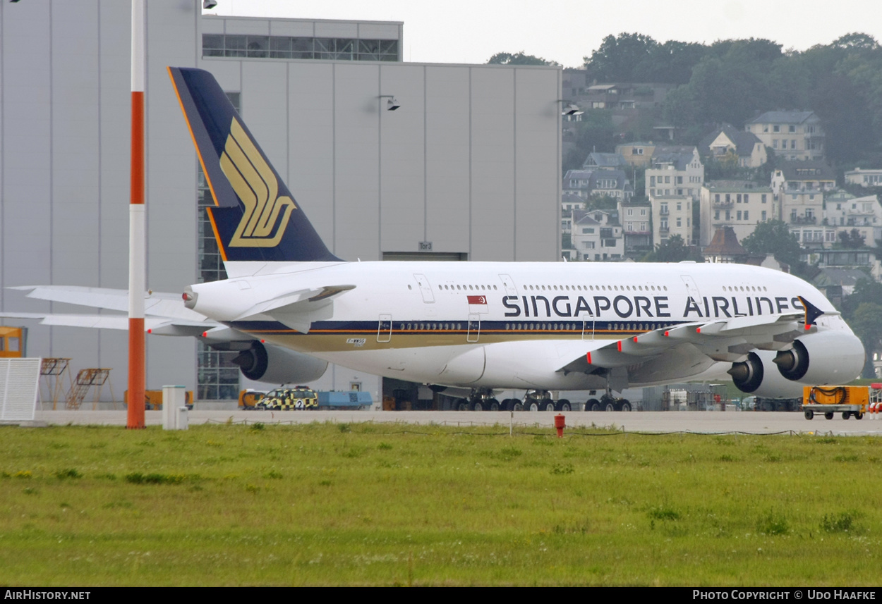 Aircraft Photo of F-WWSG | Airbus A380-841 | Singapore Airlines | AirHistory.net #542782