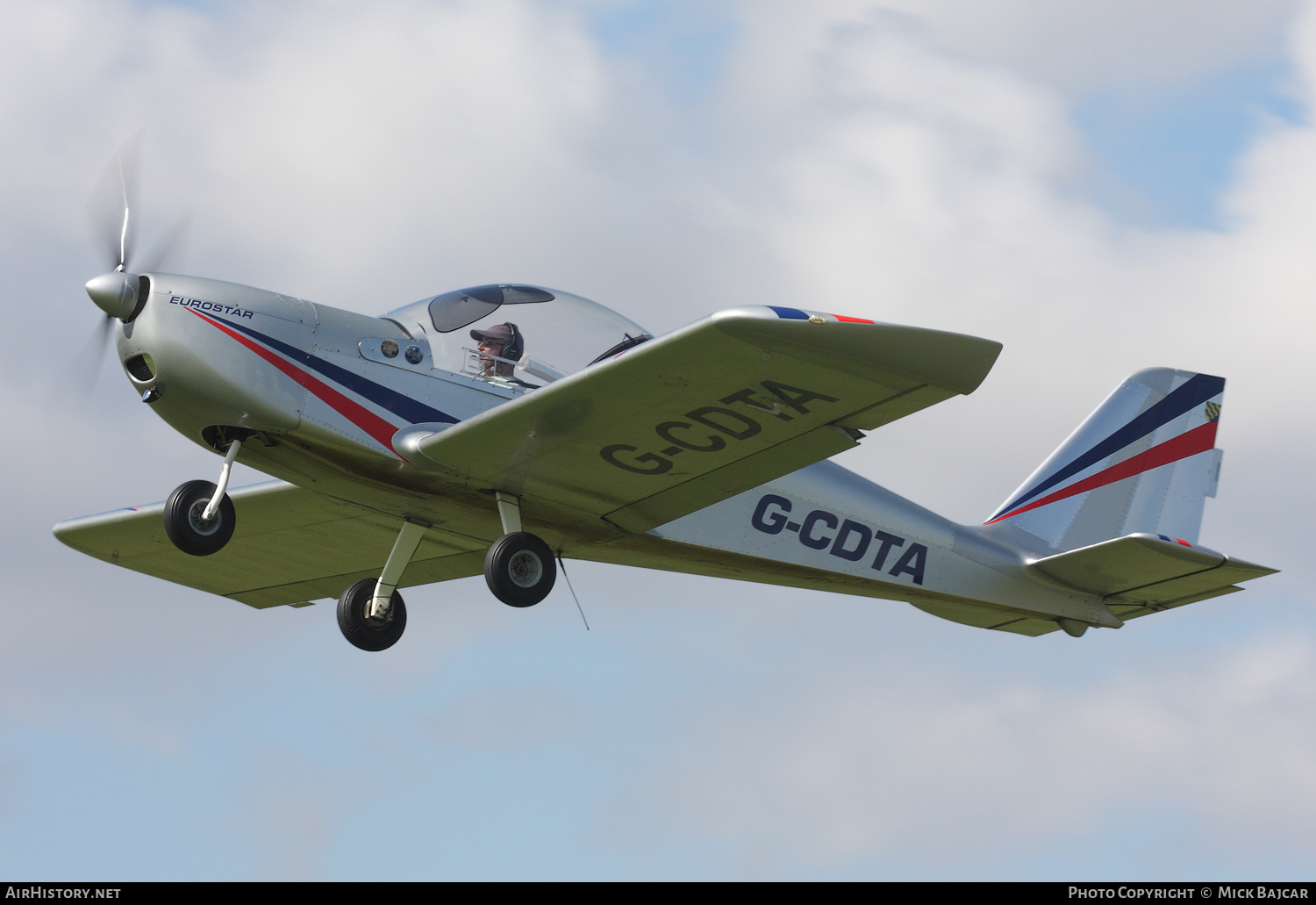 Aircraft Photo of G-CDTA | Cosmik EV-97 TeamEurostar UK | AirHistory.net #542792