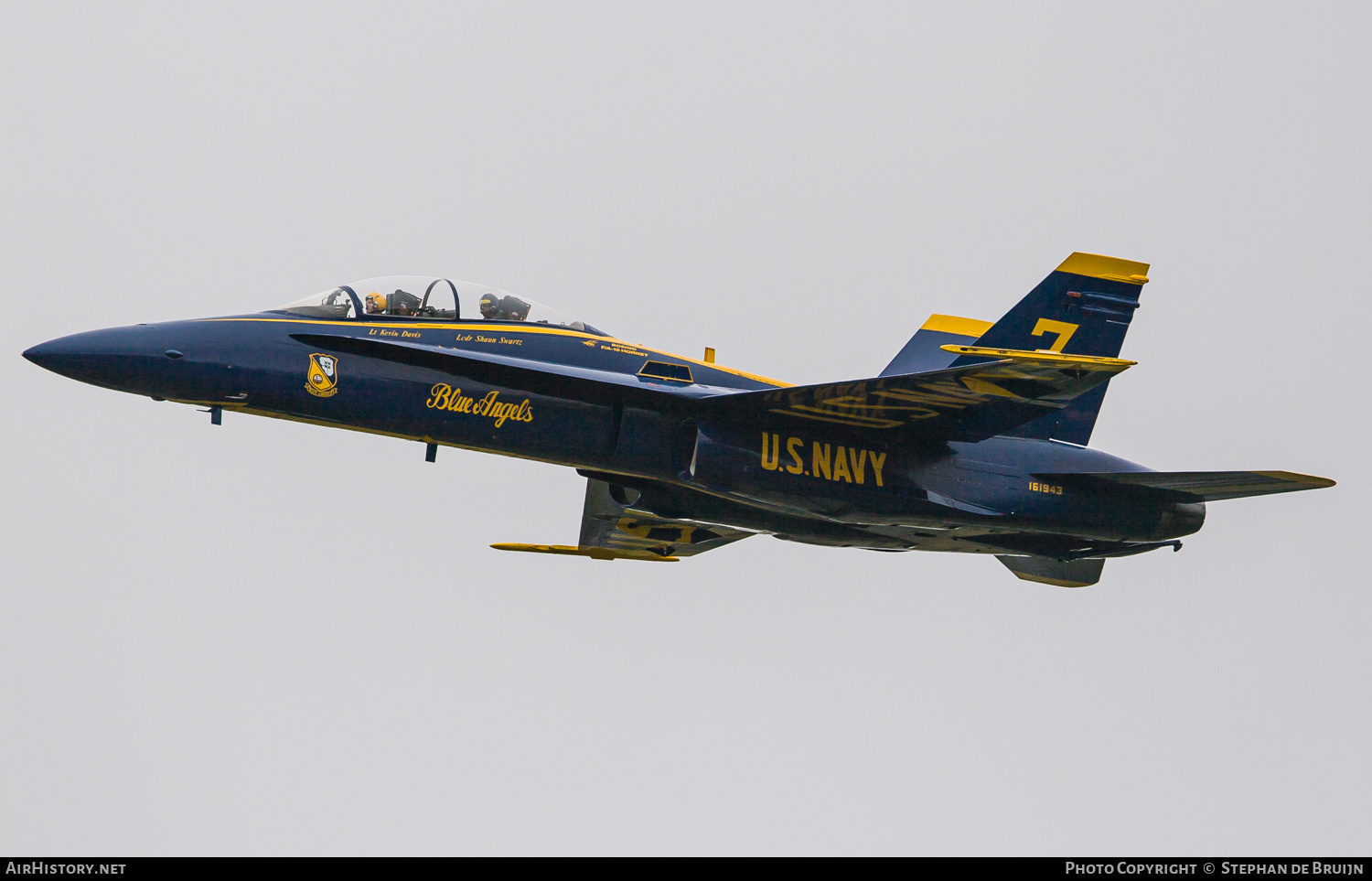 Aircraft Photo of 161943 | McDonnell Douglas F/A-18B Hornet | USA - Navy | AirHistory.net #542793