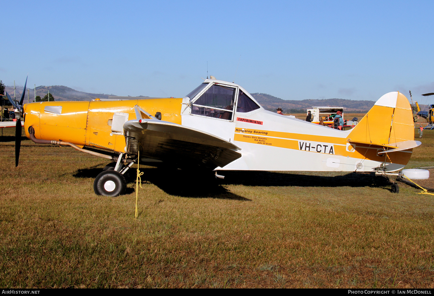 Aircraft Photo of VH-CTA | Piper PA-25-150 Pawnee | Kingaroy Soaring Club | AirHistory.net #542794