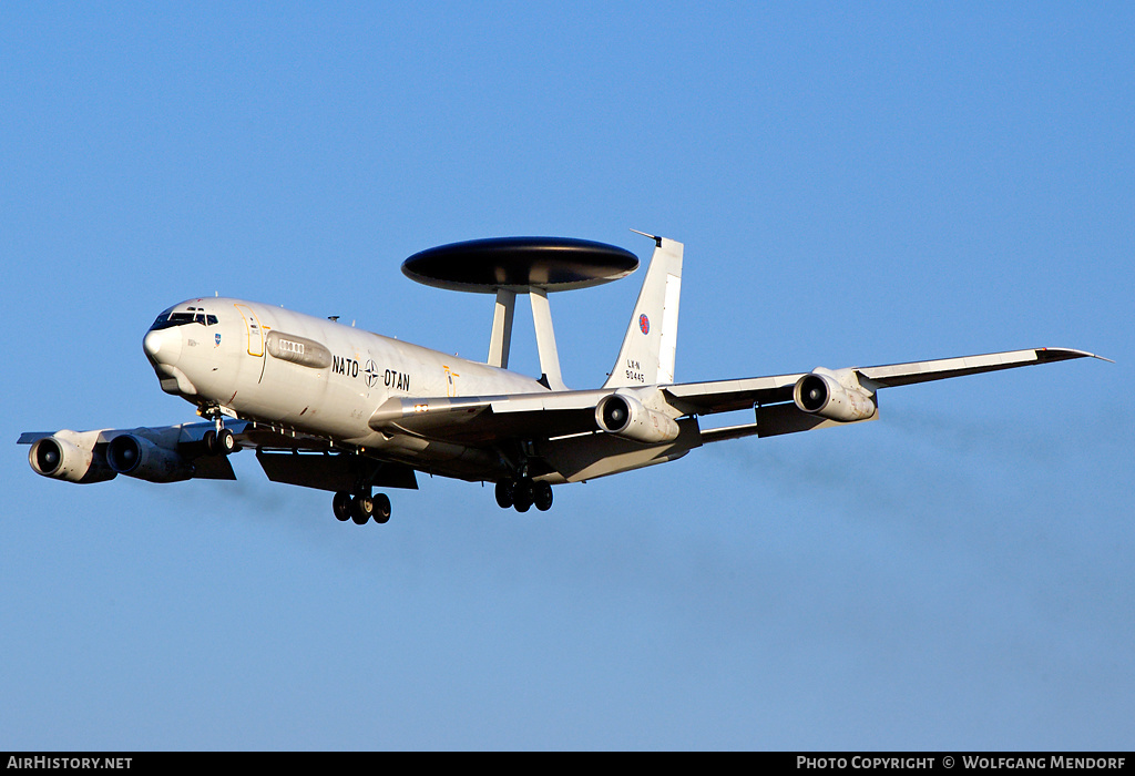 Aircraft Photo of LX-N90445 | Boeing E-3A Sentry (707-300) | Luxembourg - NATO | AirHistory.net #542798