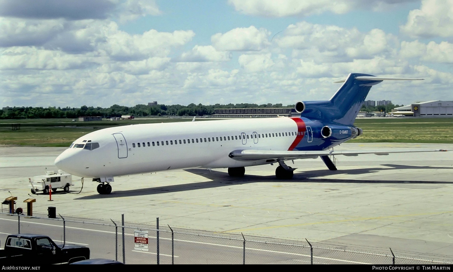 Aircraft Photo of C-GMKF | Boeing 727-227/Adv | Greyhound Air | AirHistory.net #542822