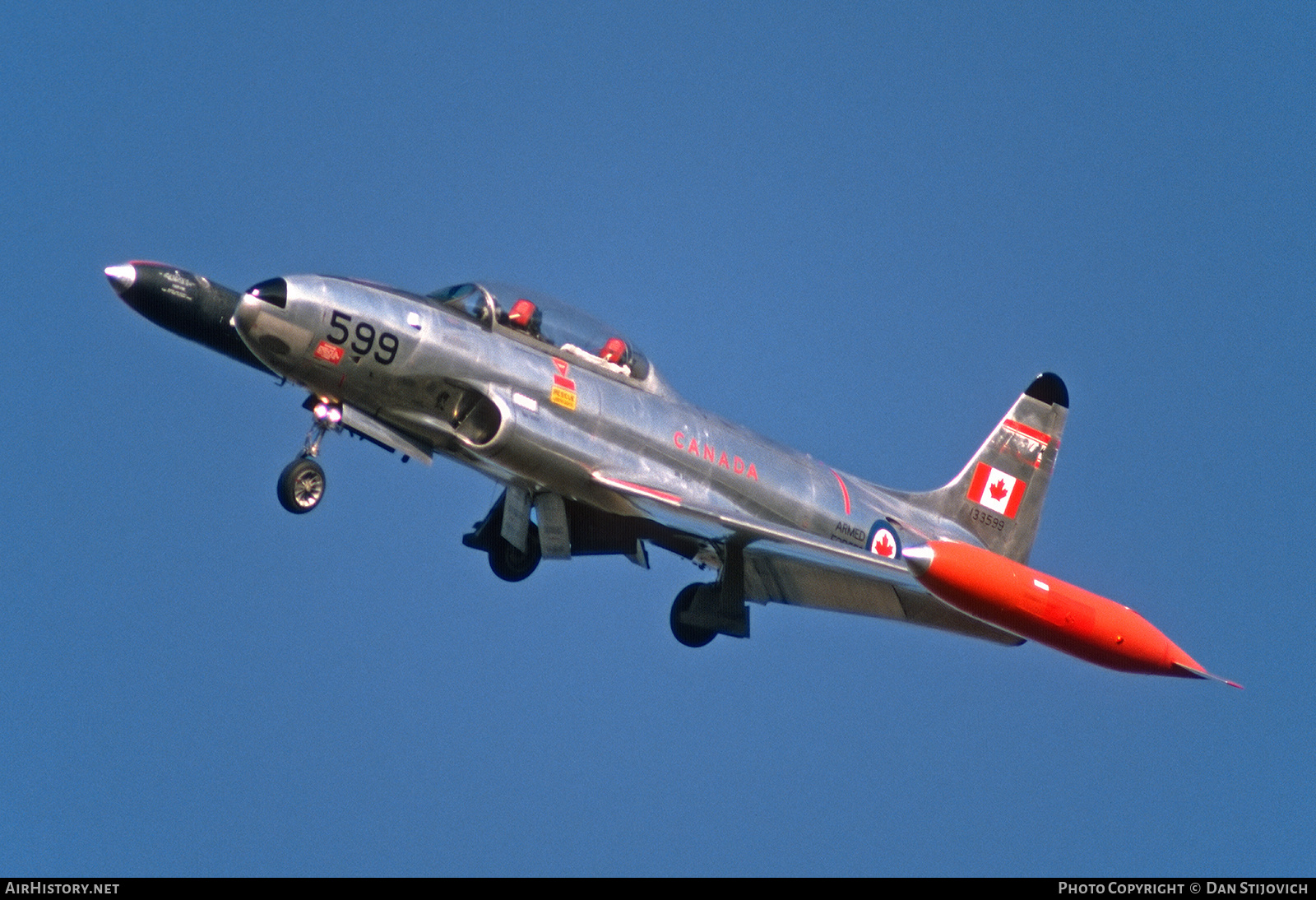 Aircraft Photo of 133599 | Canadair CT-133 Silver Star 3 | Canada - Air Force | AirHistory.net #542834