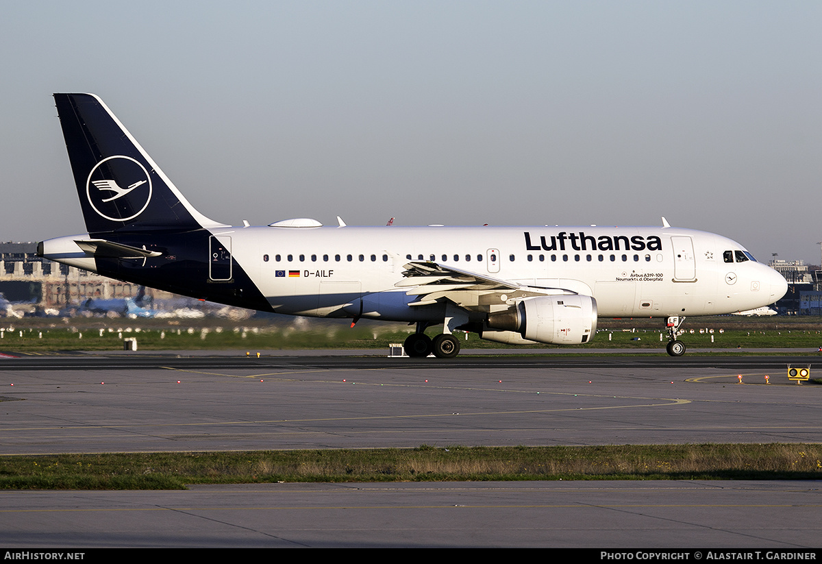 Aircraft Photo of D-AILF | Airbus A319-114 | Lufthansa | AirHistory.net #542854
