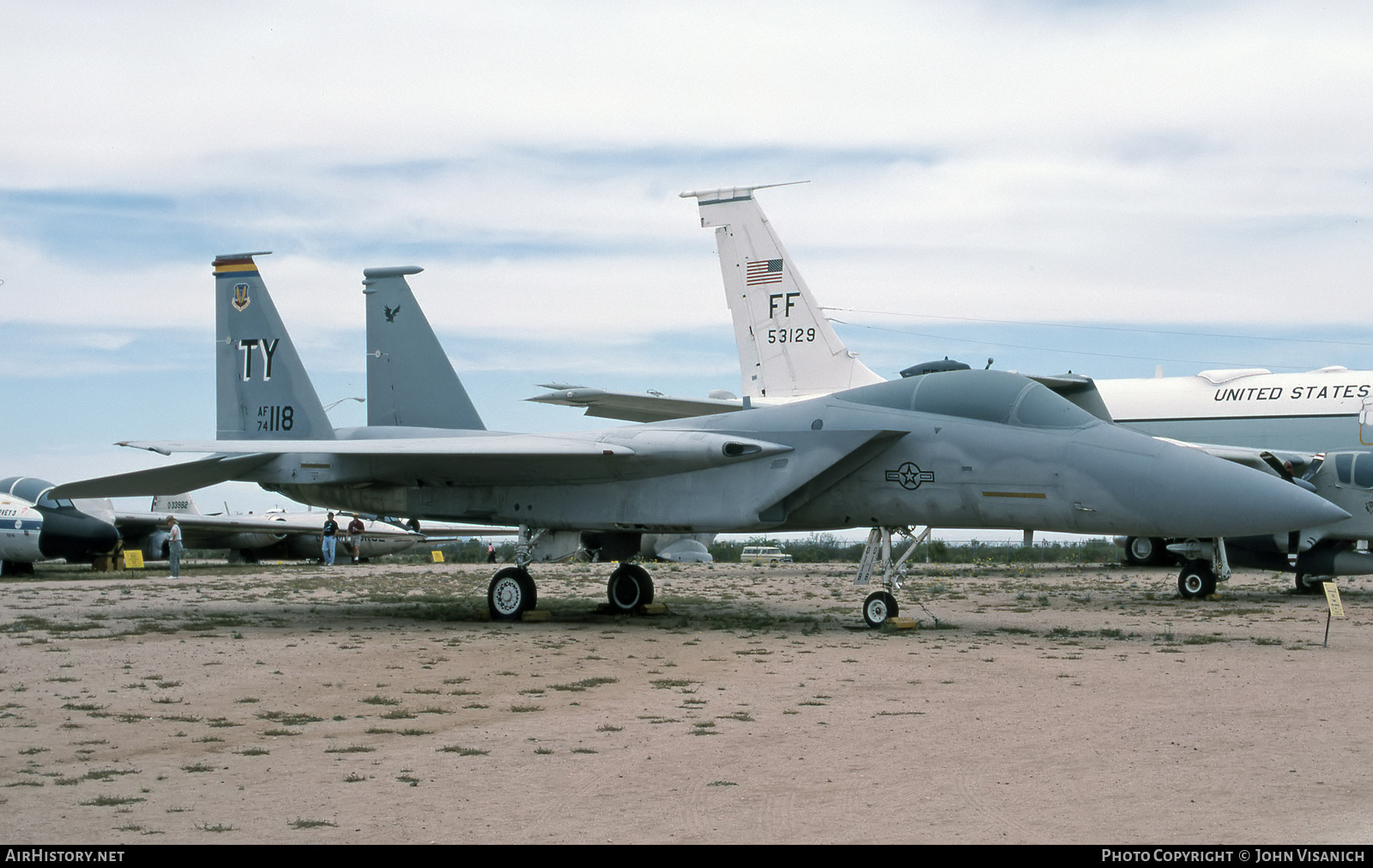 Aircraft Photo of 74-0118 / AF74-118 | McDonnell Douglas F-15A Eagle | USA - Air Force | AirHistory.net #542866