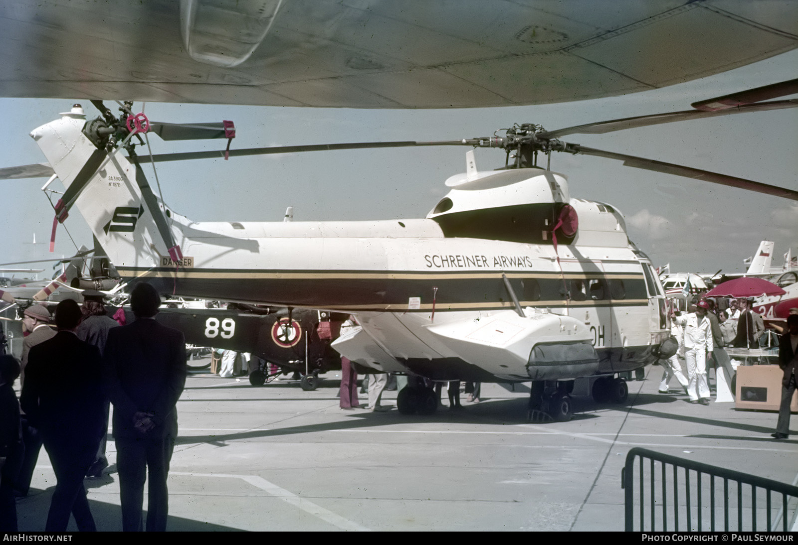 Aircraft Photo of F-WTNI | Aerospatiale SA-330G Puma | Schreiner Airways | AirHistory.net #542890