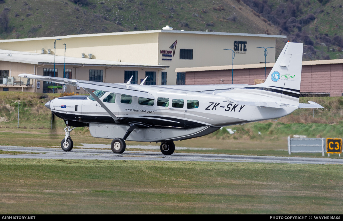Aircraft Photo of ZK-SKY | Cessna 208 Caravan I | Air Milford | AirHistory.net #542894