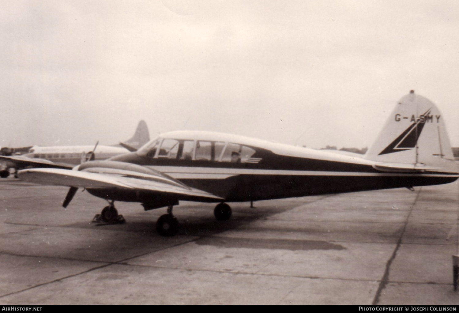 Aircraft Photo of G-ASMY | Piper PA-23-160 Apache | AirHistory.net #542908