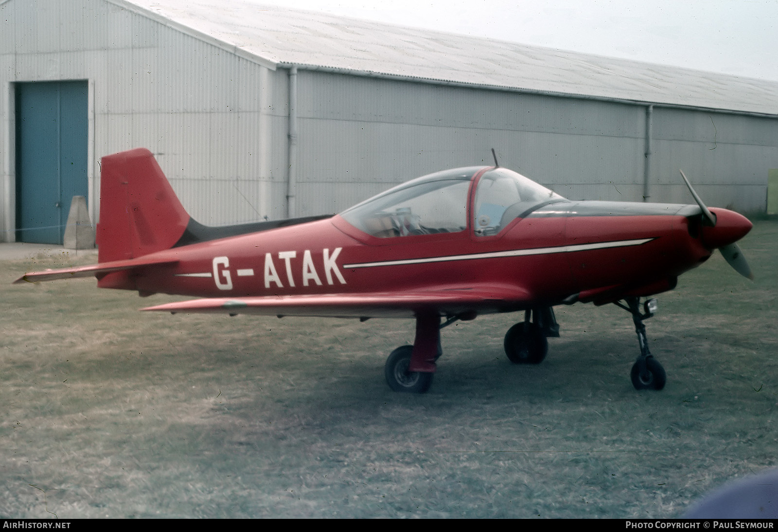 Aircraft Photo of G-ATAK | Aviamilano F.8L Falco 3 | AirHistory.net #542924