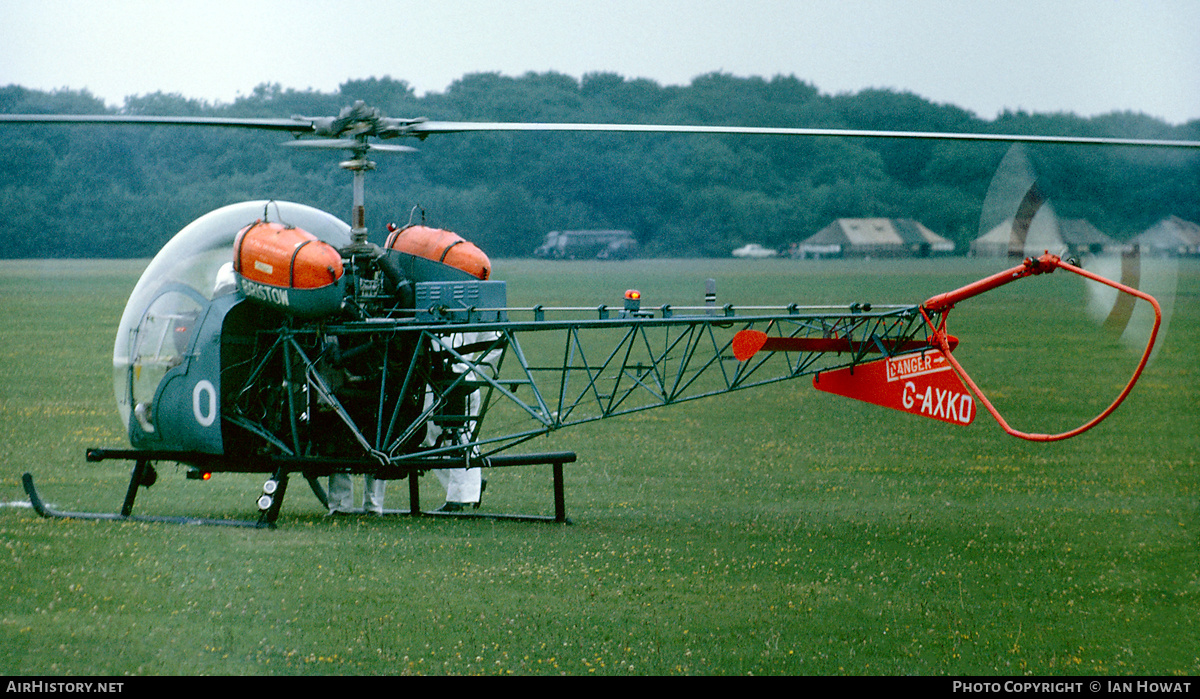 Aircraft Photo of G-AXKO | Westland-Bell 47G-4A | Bristow Helicopters | AirHistory.net #542930