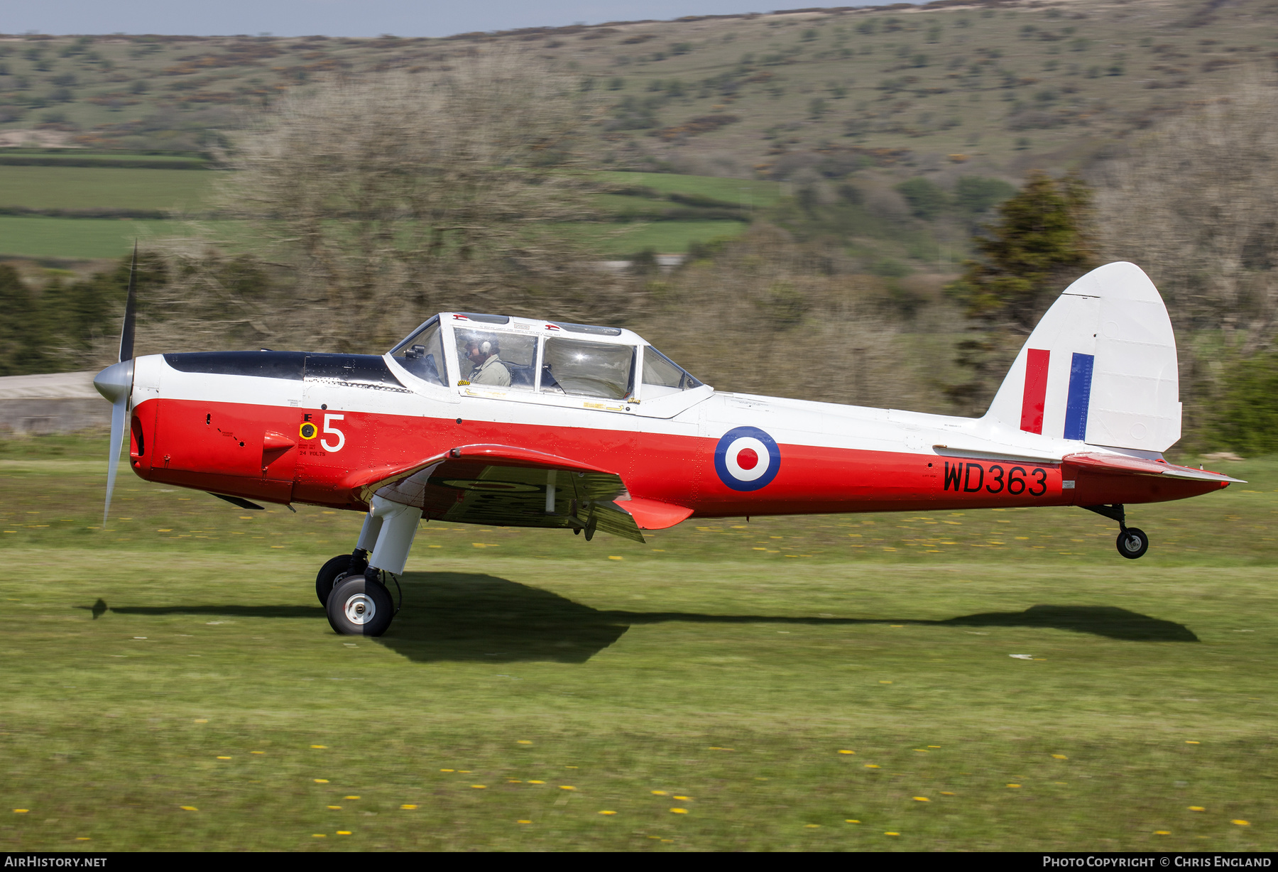 Aircraft Photo of G-BCIH / WD363 | De Havilland DHC-1 Chipmunk Mk22 | UK - Air Force | AirHistory.net #542936