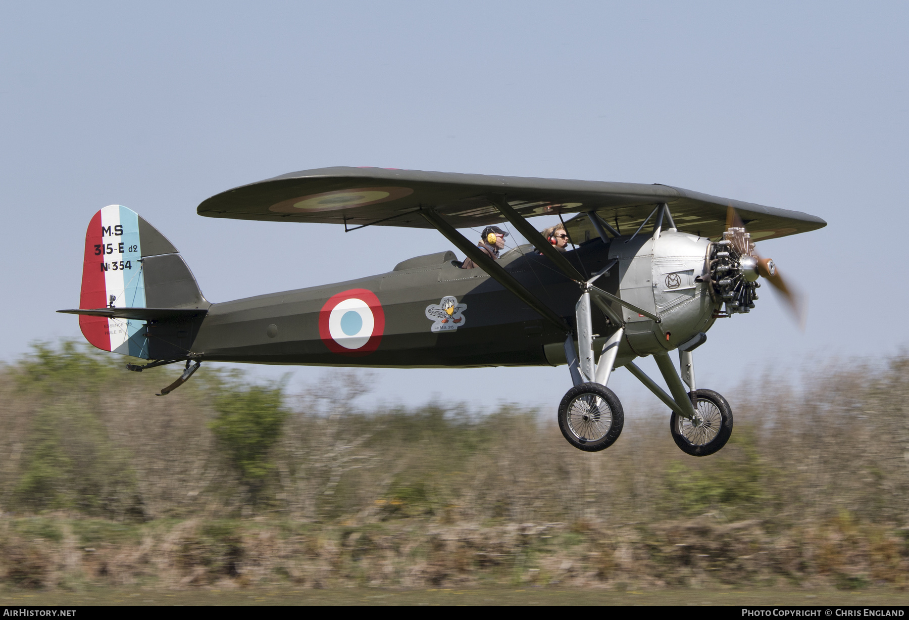 Aircraft Photo of G-BZNK / 354 | Morane-Saulnier MS-315 Ed2 | France - Air Force | AirHistory.net #542938