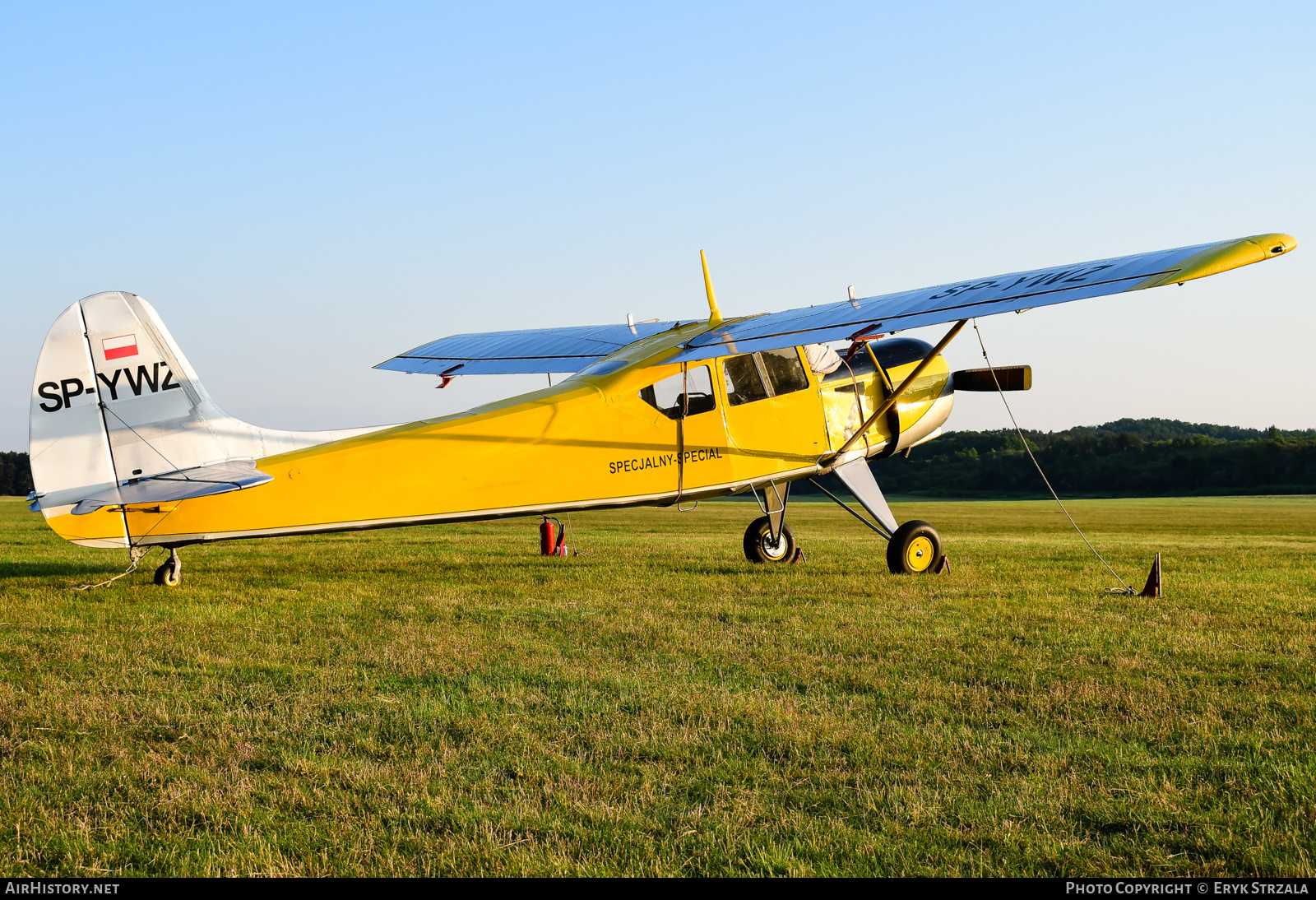 Aircraft Photo of SP-YWZ | Yakovlev Yak-12A | AirHistory.net #542943