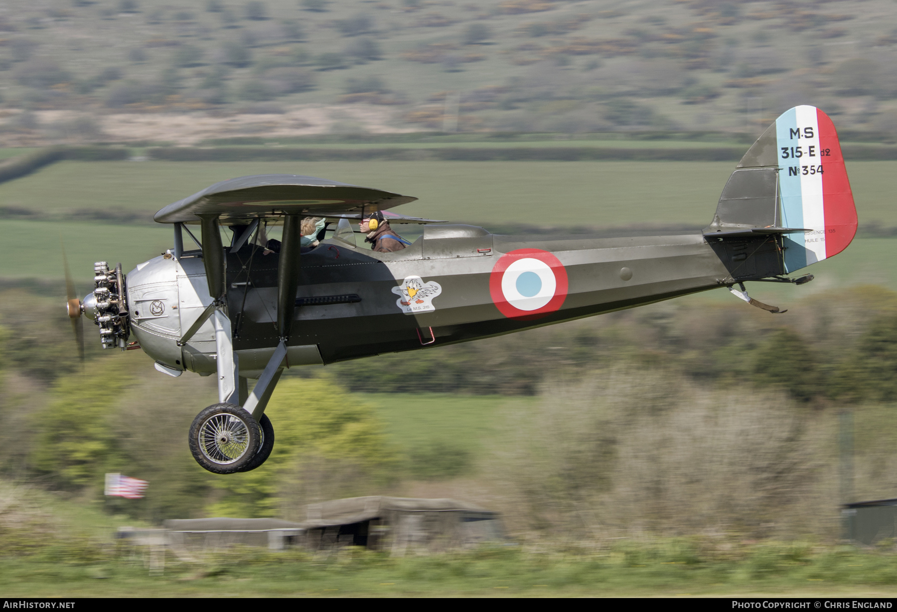 Aircraft Photo of G-BZNK / 354 | Morane-Saulnier MS-315 Ed2 | France - Air Force | AirHistory.net #542945