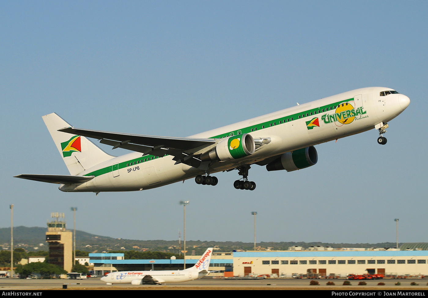 Aircraft Photo of SP-LPB | Boeing 767-35D/ER | Universal Airlines | AirHistory.net #542954
