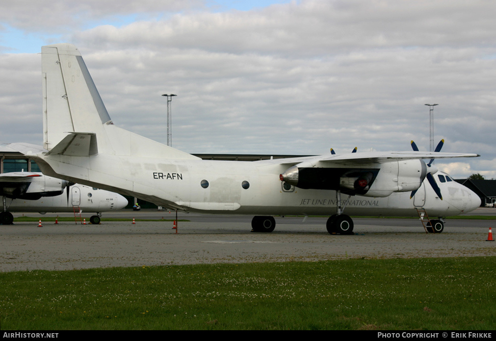 Aircraft Photo of ER-AFN | Antonov An-26B | Jet Line International | AirHistory.net #542967