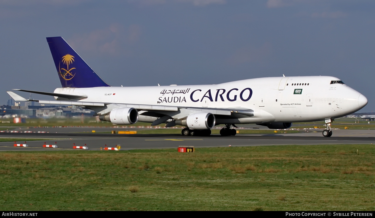Aircraft Photo of TC-ACF | Boeing 747-481(BDSF) | Saudia - Saudi Arabian Airlines Cargo | AirHistory.net #542972