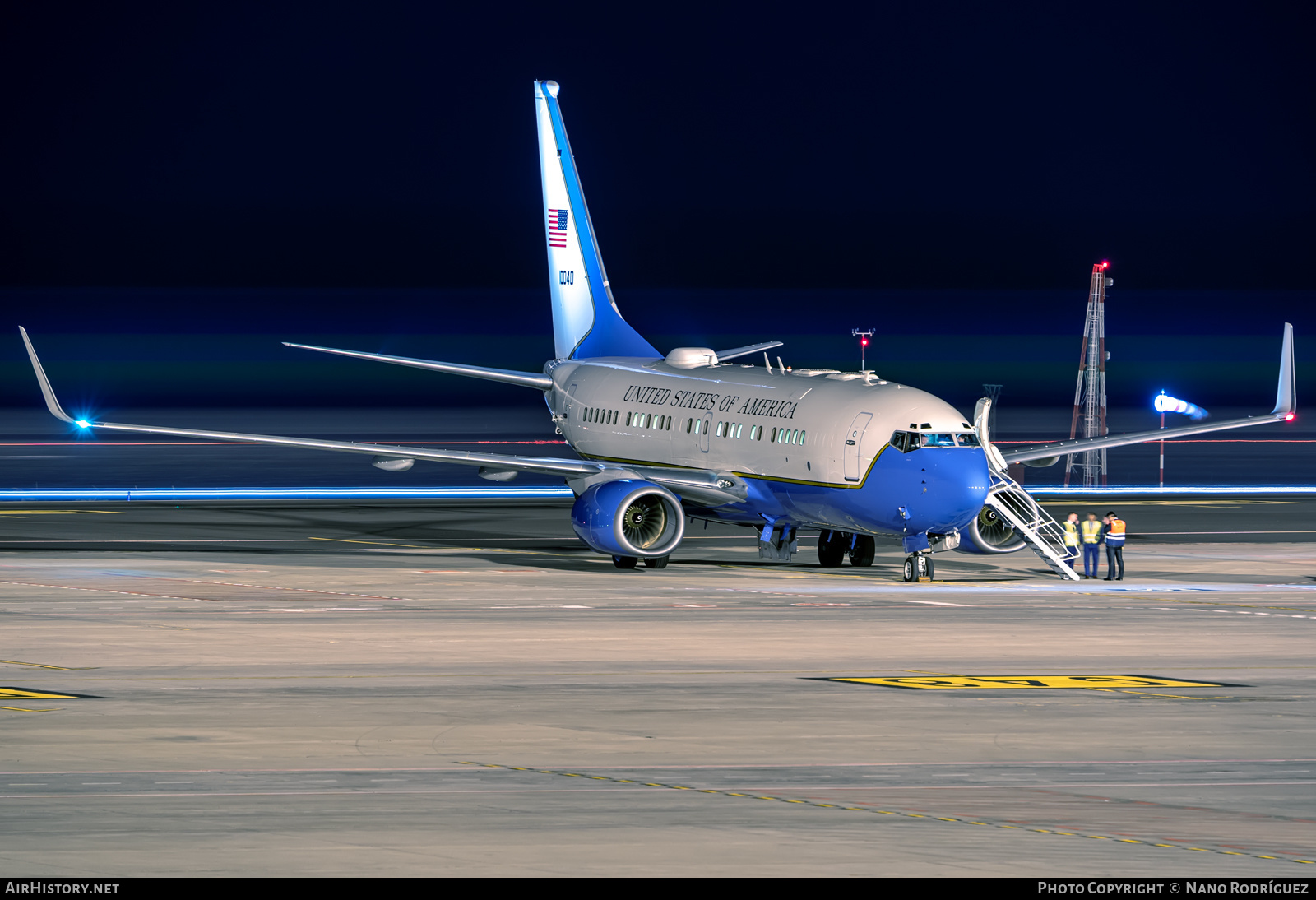 Aircraft Photo of 01-0040 / 10040 | Boeing C-40B | USA - Air Force | AirHistory.net #542984