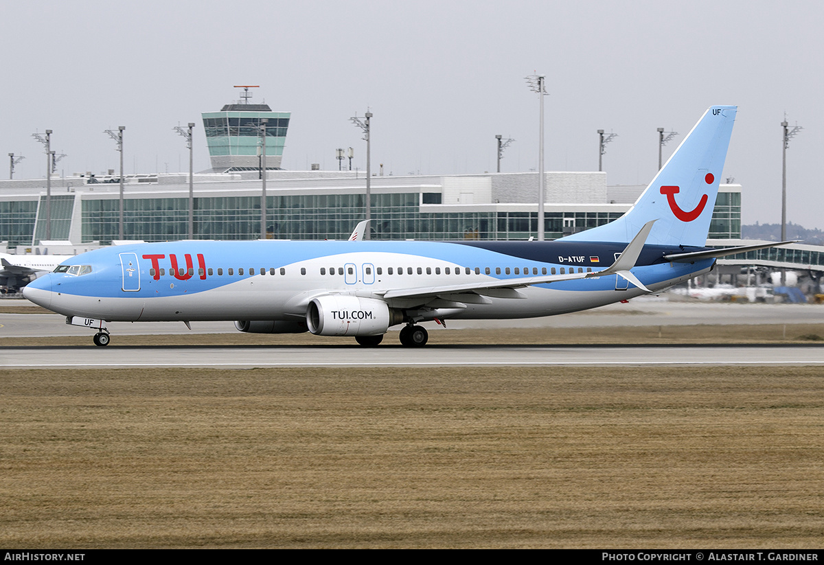 Aircraft Photo of D-ATUF | Boeing 737-8K5 | TUI | AirHistory.net #542998