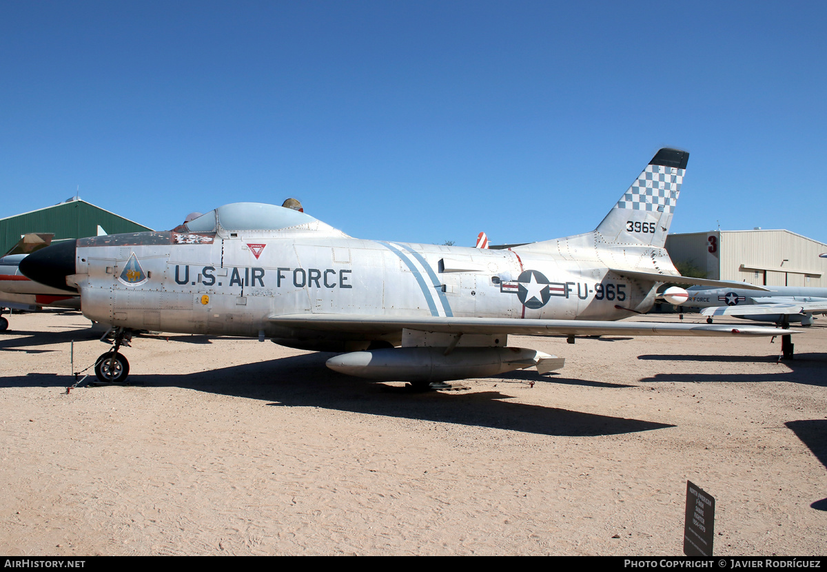 Aircraft Photo of 53-965 / 3965 | North American F-86L Sabre | USA - Air Force | AirHistory.net #543015