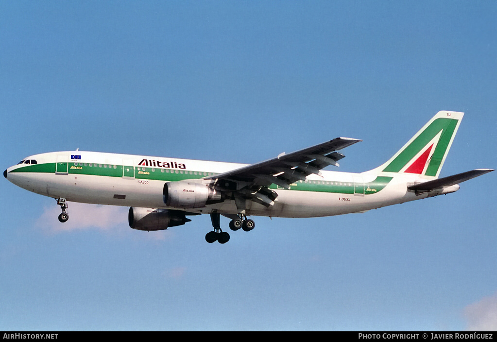 Aircraft Photo of I-BUSJ | Airbus A300B4-203 | Alitalia | AirHistory.net #543018