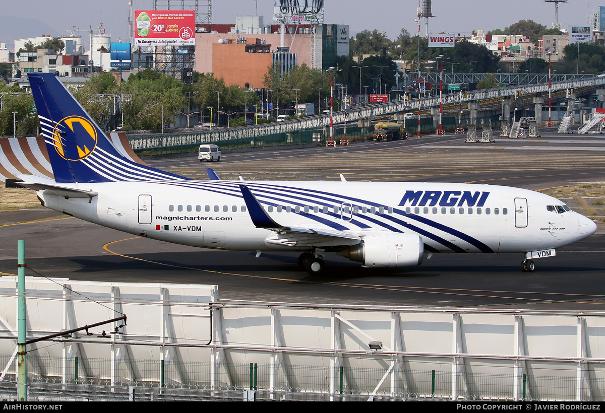 Aircraft Photo of XA-VDM | Boeing 737-3H4 | Magnicharters | AirHistory.net #543022