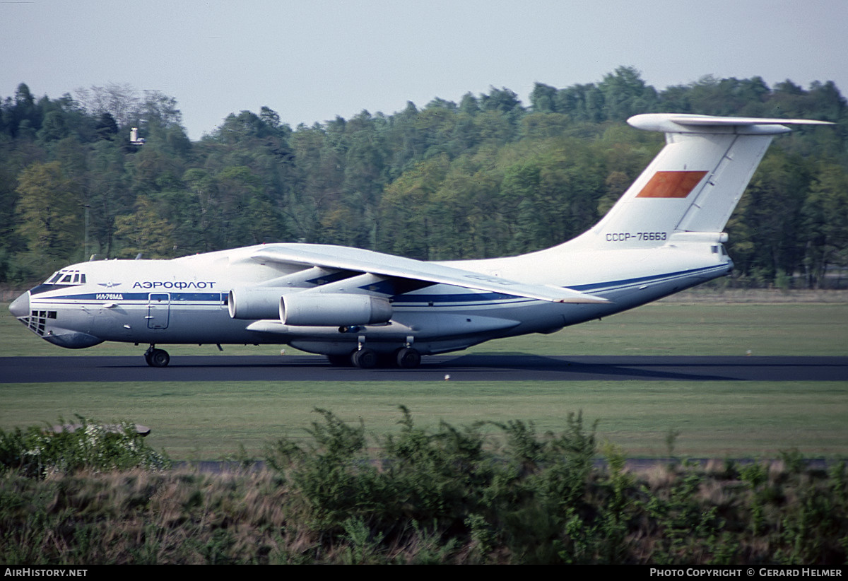 Aircraft Photo of CCCP-76663 | Ilyushin Il-76MD | Aeroflot | AirHistory.net #543023