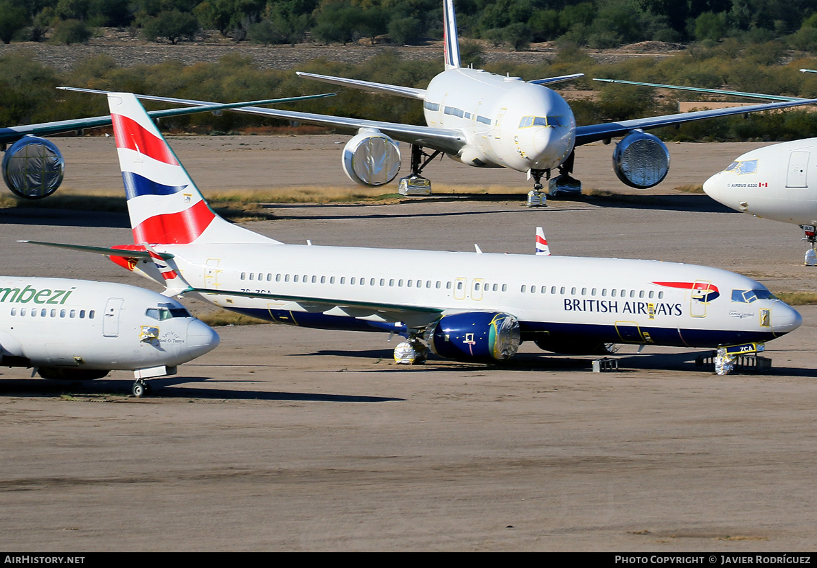 Aircraft Photo of ZS-ZCA | Boeing 737-8 Max 8 | British Airways | AirHistory.net #543026