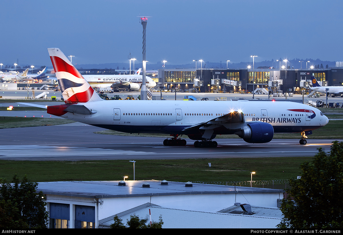 Aircraft Photo of G-VIIA | Boeing 777-236/ER | British Airways | AirHistory.net #543040