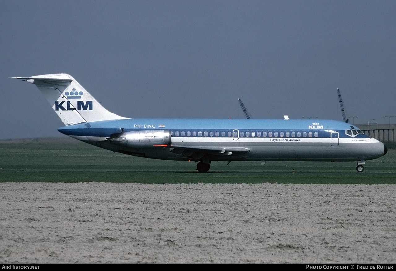 Aircraft Photo of PH-DNC | Douglas DC-9-15 | KLM - Royal Dutch Airlines | AirHistory.net #543042