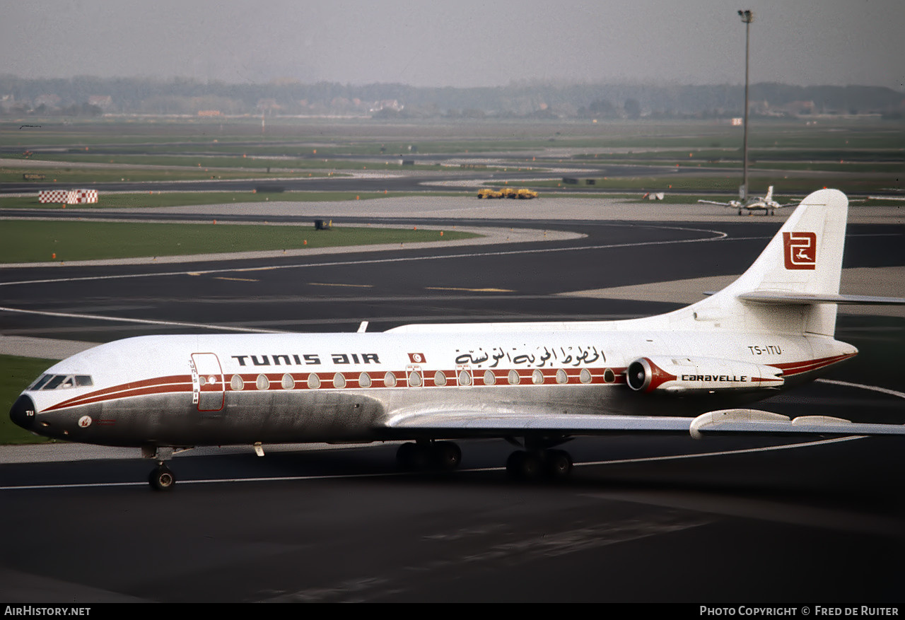 Aircraft Photo of TS-ITU | Sud SE-210 Caravelle III | Tunis Air | AirHistory.net #543045