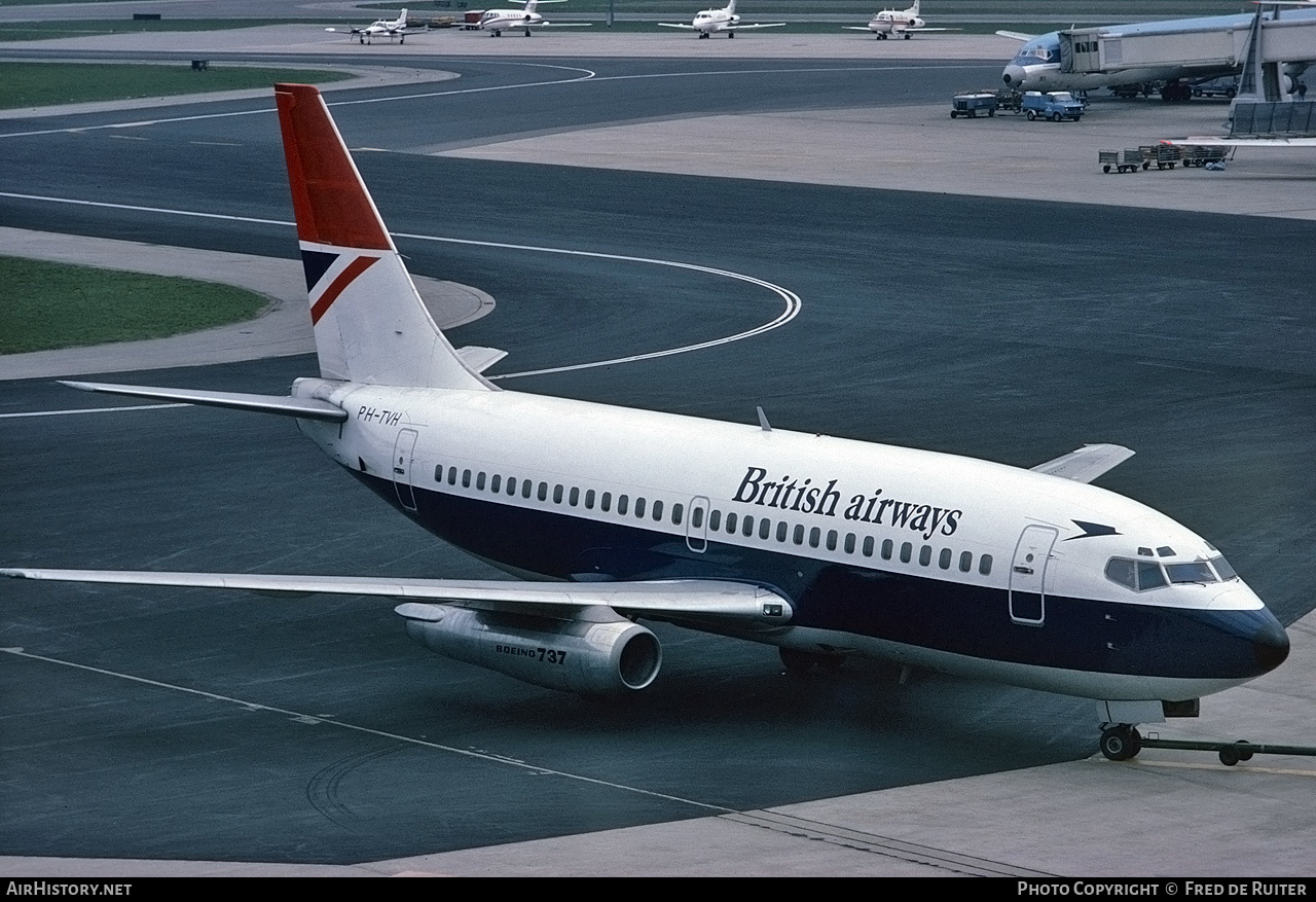 Aircraft Photo of PH-TVH | Boeing 737-222 | British Airways | AirHistory.net #543046