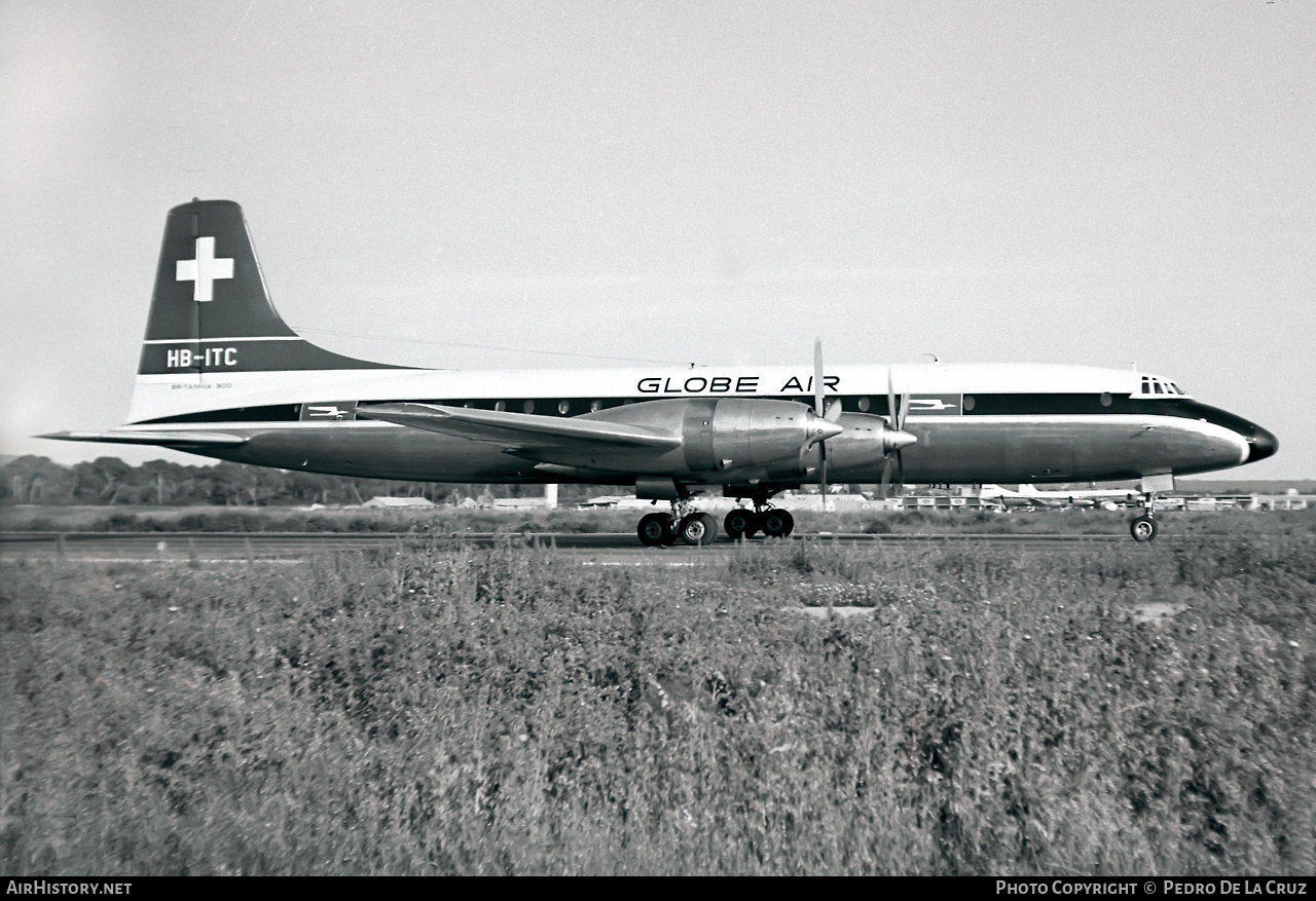 Aircraft Photo of HB-ITC | Bristol 175 Britannia 313 | Globe Air | AirHistory.net #543062